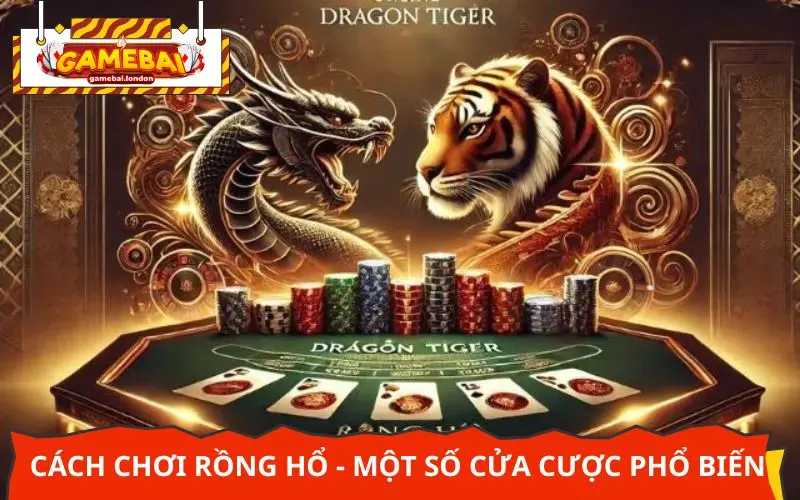 Cách chơi rồng hổ - Một số cửa cược phổ biến