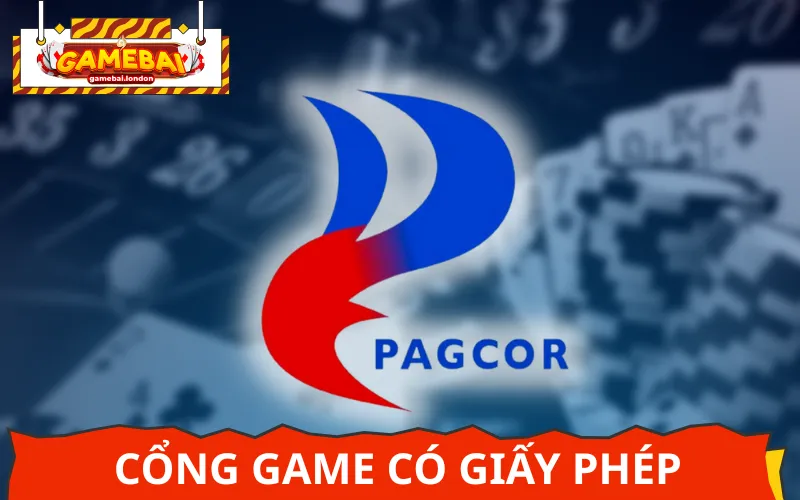 Cổng game đã có giấy phép từ PAGCOR